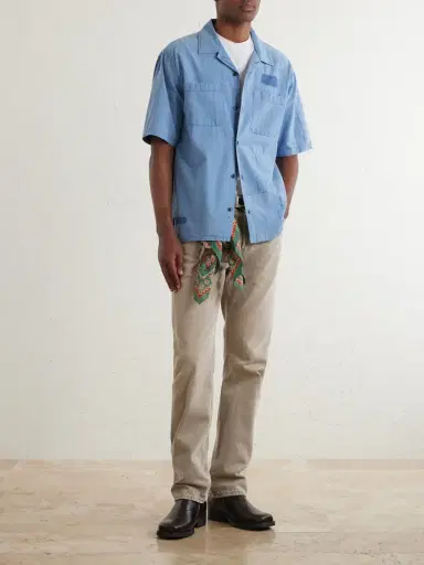 Corridor Patchwork Cotton Shirt - Men | Thumbnail 2