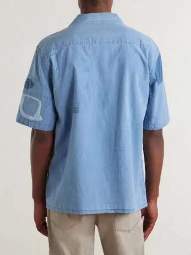 Corridor Patchwork Cotton Shirt - Men | Thumbnail 4
