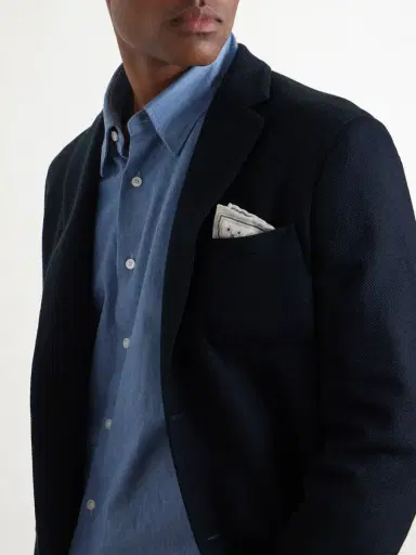 Slowear Wool-Blend Jersey Blazer - Men | Thumbnail 5 Slowear Wool-Blend Jersey Blazer - Men | Thumbnail 5