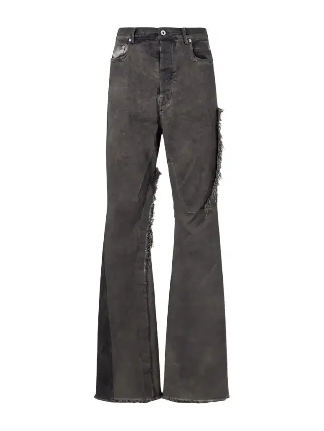 Rick Owens Bolan Frayed Baggy Bootcut Jeans - Men