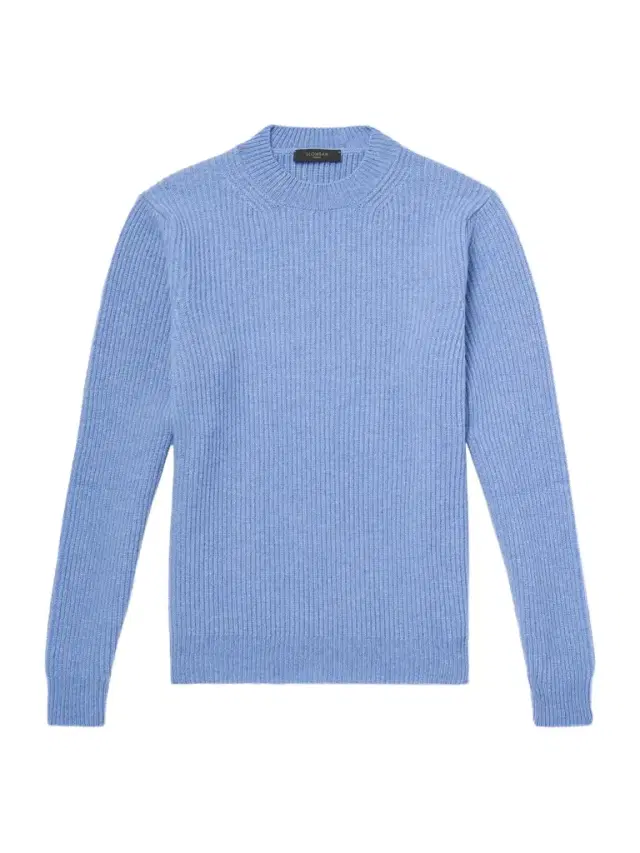 Slim-Fit Ribbed Wool Sweater - Men