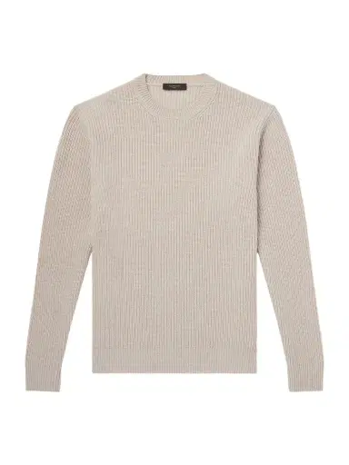 Slowear Ribbed Cashmere Sweater - Men | Thumbnail 1