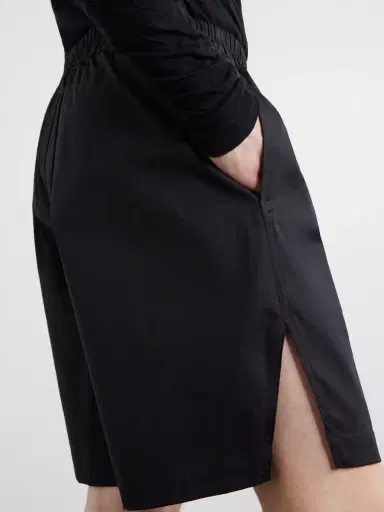 Rick Owens Boxer Straight-Leg Cotton-Blend Canvas Drawstring Shorts - Men | Thumbnail 5 Rick Owens Boxer Straight-Leg Cotton-Blend Canvas Drawstring Shorts - Men | Thumbnail 5