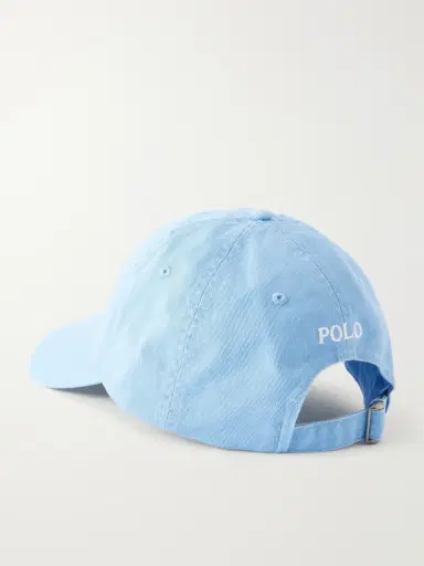 Polo Ralph Lauren Logo-Embroidered Cotton-Twill Baseball Cap - Men | Thumbnail 4