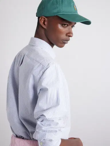 Polo Ralph Lauren Logo-Embroidered Cotton-Blend Twill Baseball Cap - Men | Thumbnail 3