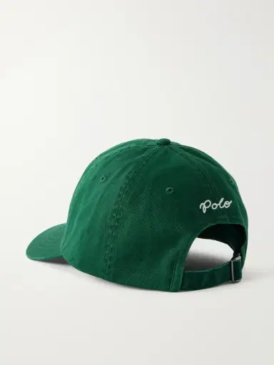 Polo Ralph Lauren Embroidered Cotton-Twill Baseball Cap - Men | Thumbnail 4