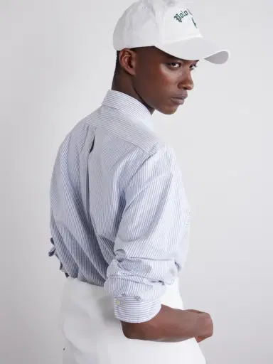 Polo Ralph Lauren Logo-Embroidered Cotton-Twill Baseball Cap - Men | Thumbnail 2