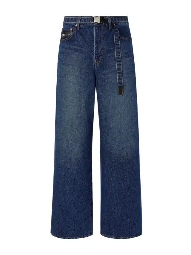 Sacai Belted Wide-Leg Jeans - Men