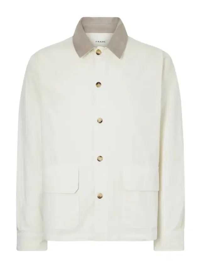 Suede-Trimmed Cotton-Blend Jacket - Men