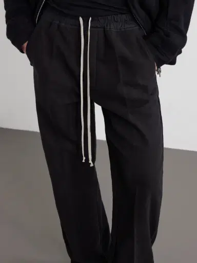 Rick Owens Dietrich Straight-Leg Cotton-Twill Drawstring Trousers - Men | Thumbnail 5 Rick Owens Dietrich Straight-Leg Cotton-Twill Drawstring Trousers - Men | Thumbnail 5