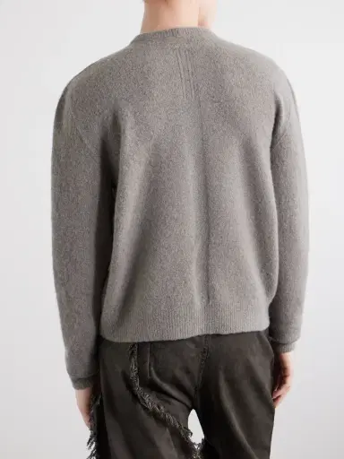 Rick Owens Cashmere-Blend Sweater - Men | Thumbnail 4 Rick Owens Cashmere-Blend Sweater - Men | Thumbnail 4