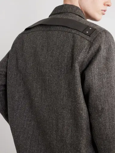 Rick Owens Brad Wool and Linen-Blend Jacket - Men | Thumbnail 5 Rick Owens Brad Wool and Linen-Blend Jacket - Men | Thumbnail 5