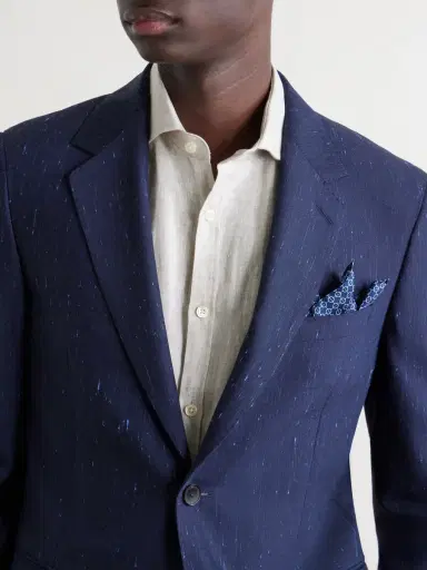 MR P. Wool and Silk-Blend Dupioni Suit Jacket - Men | Thumbnail 5 MR P. Wool and Silk-Blend Dupioni Suit Jacket - Men | Thumbnail 5