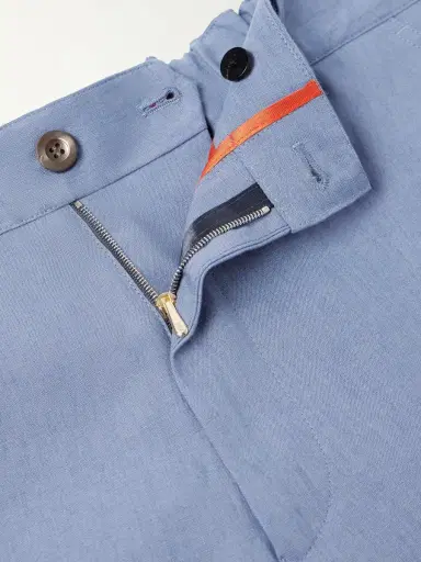 Paul Smith Straight-Leg Linen Shorts - Men | Thumbnail 6