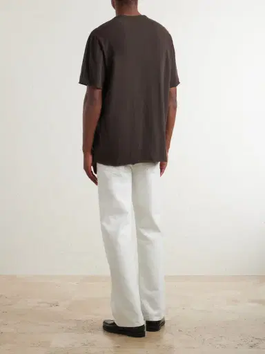 James Perse Distressed Cotton-Jersey T-Shirt - Men | Thumbnail 4 James Perse Distressed Cotton-Jersey T-Shirt - Men | Thumbnail 4