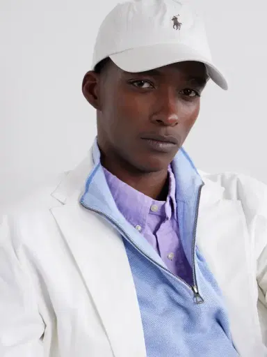 Polo Ralph Lauren Logo-Embroidered Cotton-Twill Baseball Cap - Men | Thumbnail 3