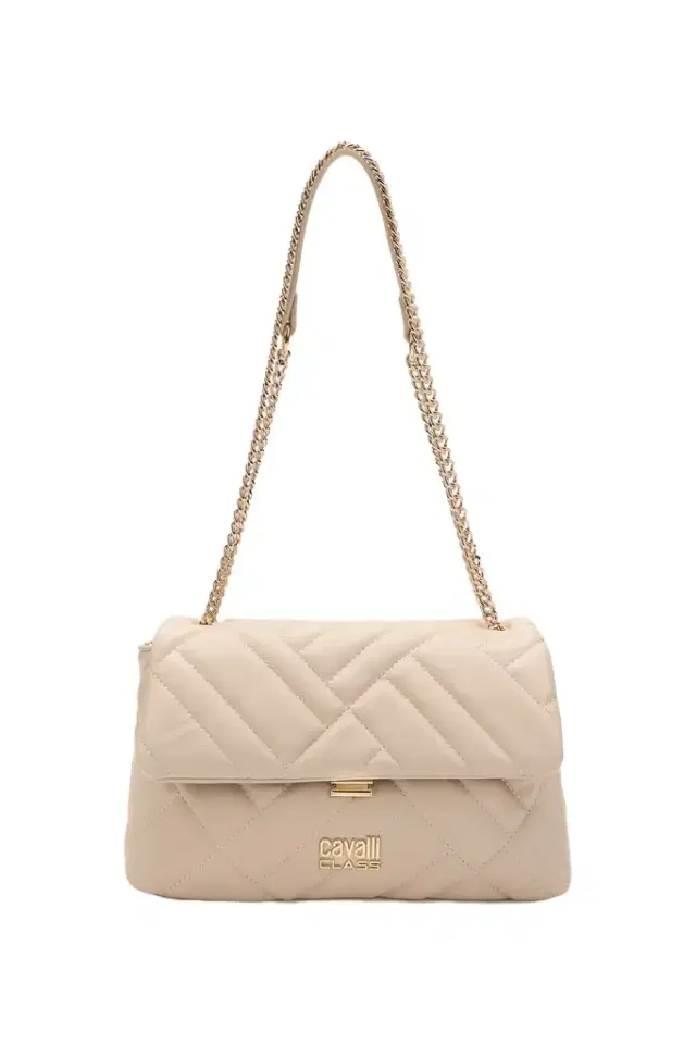 Roberto Cavalli Quilted Shoulder Bag