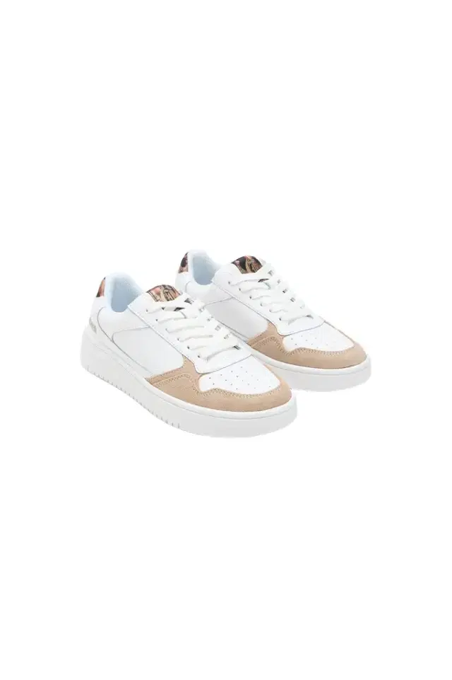 Roberto Cavalli Leather Sneakers