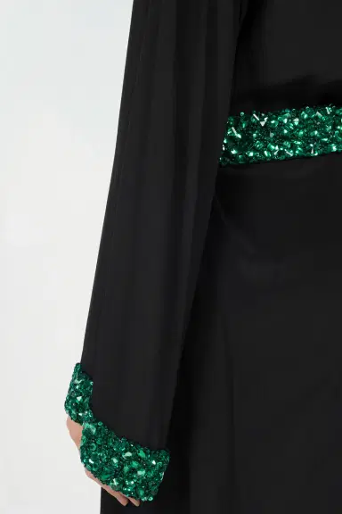 Roberto Cavalli Silk Maxi Dress with Embellished Detail | Thumbnail 5