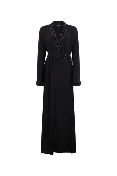 Roberto Cavalli Silk Maxi Dress with Embellished Detail | Thumbnail 1