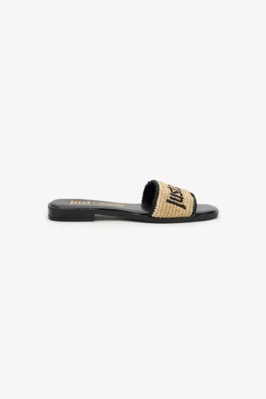 Roberto Cavalli Sandal with Logo Detail | Thumbnail 2