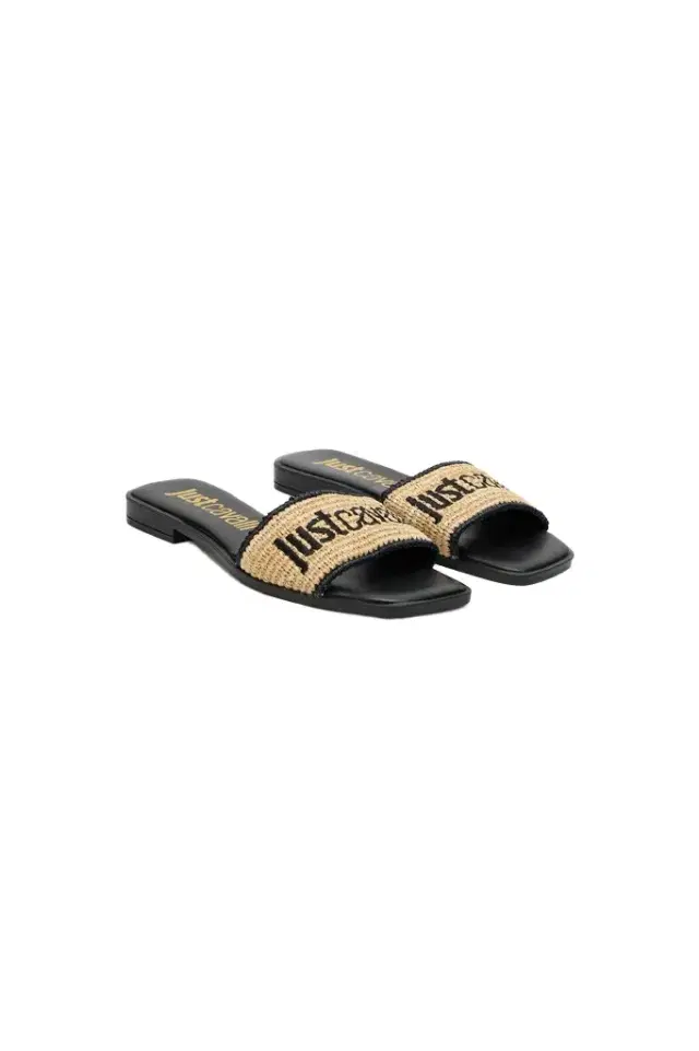 Sandal with Logo Detail
