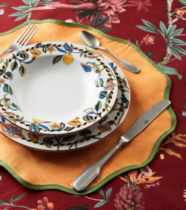 La DoubleJ Rainbow Zafferano Cloud set of 2 placemats | Thumbnail 3