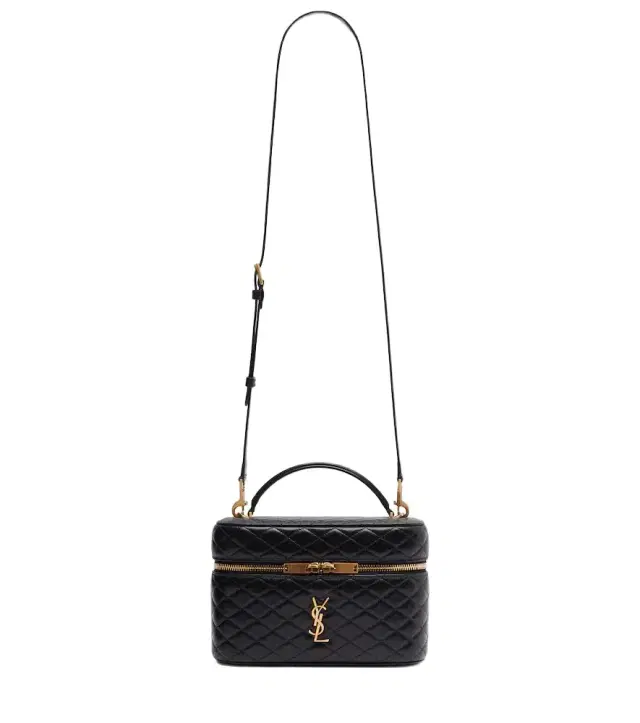 Saint Laurent Gaby Large leather vanity bag