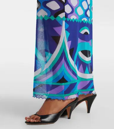 PUCCI Vivara ruffled tulle maxi dress | Thumbnail 4