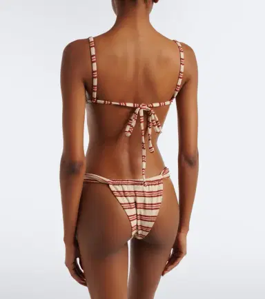 Montce Sandra striped terry bikini bottoms | Thumbnail 2