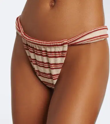 Montce Sandra striped terry bikini bottoms | Thumbnail 4