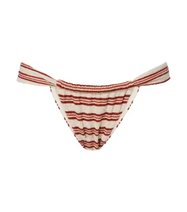 Montce Sandra striped terry bikini bottoms | Thumbnail 1