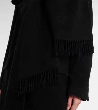 The Attico Scarf-detail wool and cashmere coat | Thumbnail 2
