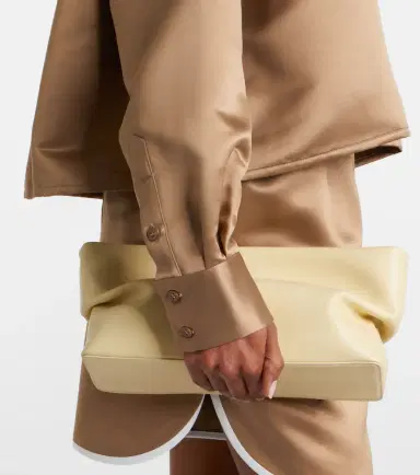 The Frankie Shop Arlen satin shirt | Thumbnail 5