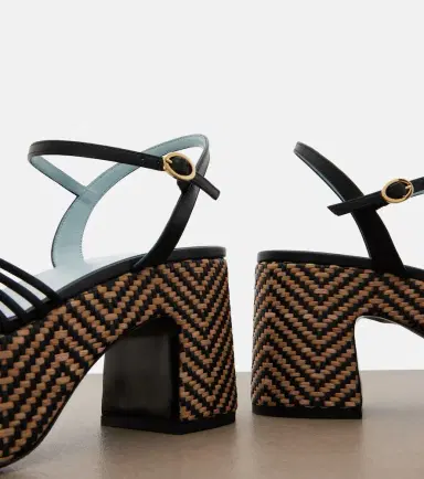 Valentino Garavani Caur Royal leather platform sandals | Thumbnail 4 Valentino Garavani Caur Royal leather platform sandals | Thumbnail 4