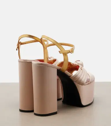 Valentino Garavani Crasher satin platform sandals | Thumbnail 3 Valentino Garavani Crasher satin platform sandals | Thumbnail 3