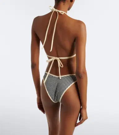 Montce Lulu gingham seersucker bikini bottoms | Thumbnail 4