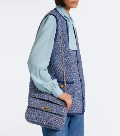 Valentino Garavani Rockstud Spike Medium tweed top-handle bag | Thumbnail 5 Valentino Garavani Rockstud Spike Medium tweed top-handle bag | Thumbnail 5