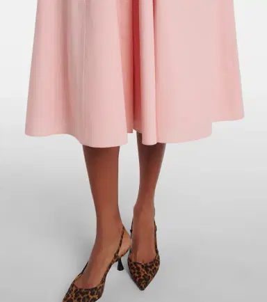 Emilia Wickstead Rubie belted cotton midi dress | Thumbnail 4 Emilia Wickstead Rubie belted cotton midi dress | Thumbnail 4