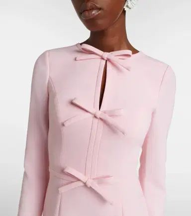 Carolina Herrera Bow-detail crêpe gown | Thumbnail 2