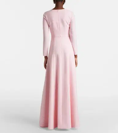 Carolina Herrera Bow-detail crêpe gown | Thumbnail 5