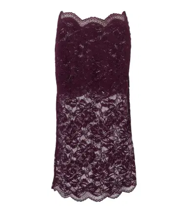 Rabanne Floral lace midi skirt | Thumbnail 1