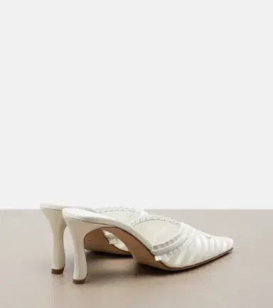Manolo Blahnik Voluptia organza mules | Thumbnail 3 Manolo Blahnik Voluptia organza mules | Thumbnail 3