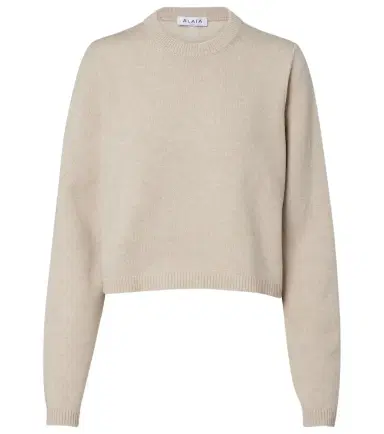 Alaïa Alaïa Cashmere and wool-blend sweater | Thumbnail 1