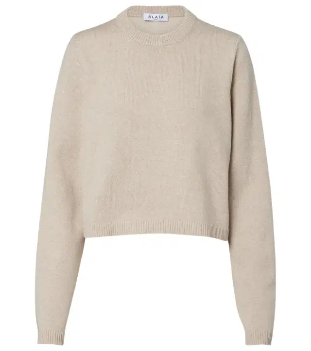 Alaia Alaïa Cashmere and wool-blend sweater