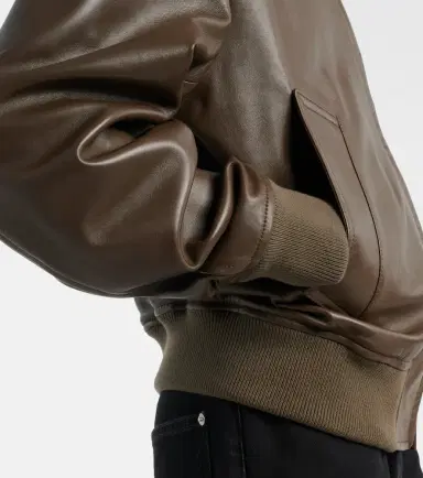 Bottega Veneta Intrecciato leather blouson jacket | Thumbnail 3