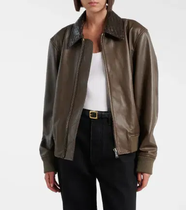 Bottega Veneta Intrecciato leather blouson jacket | Thumbnail 7