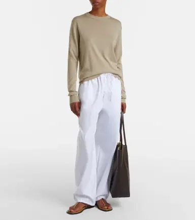Toteme Cashmere and silk sweater | Thumbnail 4