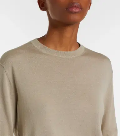 Toteme Cashmere and silk sweater | Thumbnail 5