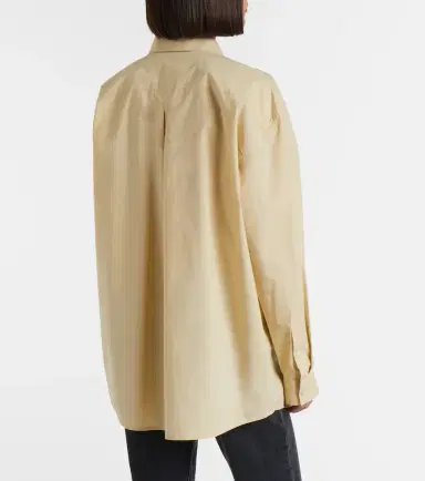 Toteme Oversized cotton poplin shirt | Thumbnail 5